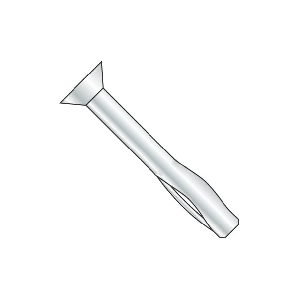 Newport Fasteners Tire Wire Pin Anchor, 1/4" Dia., 3-1/2" L, Alloy Steel Zinc Plated, 100 PK 992415 - main